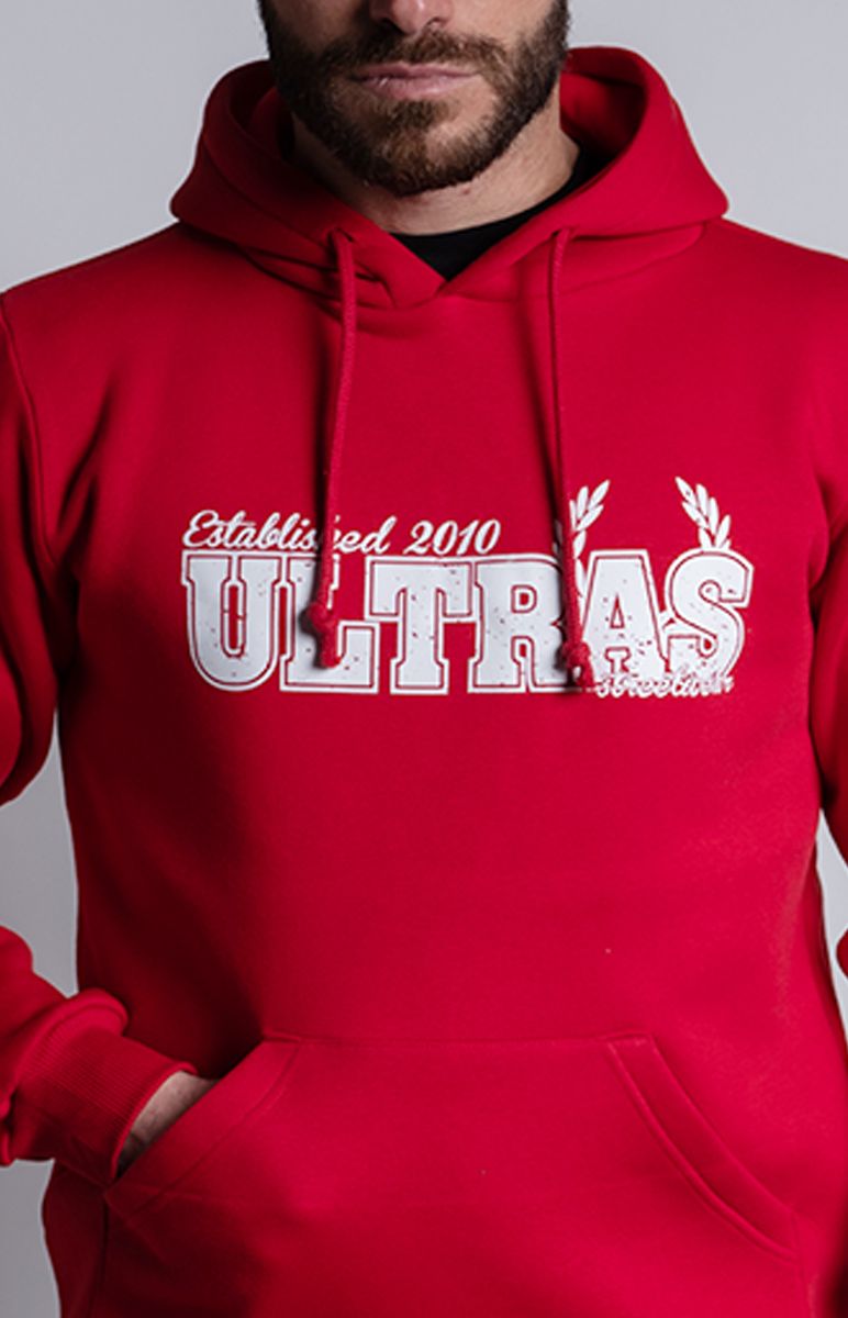 Hoodie "Ultras Established 2010" Red
