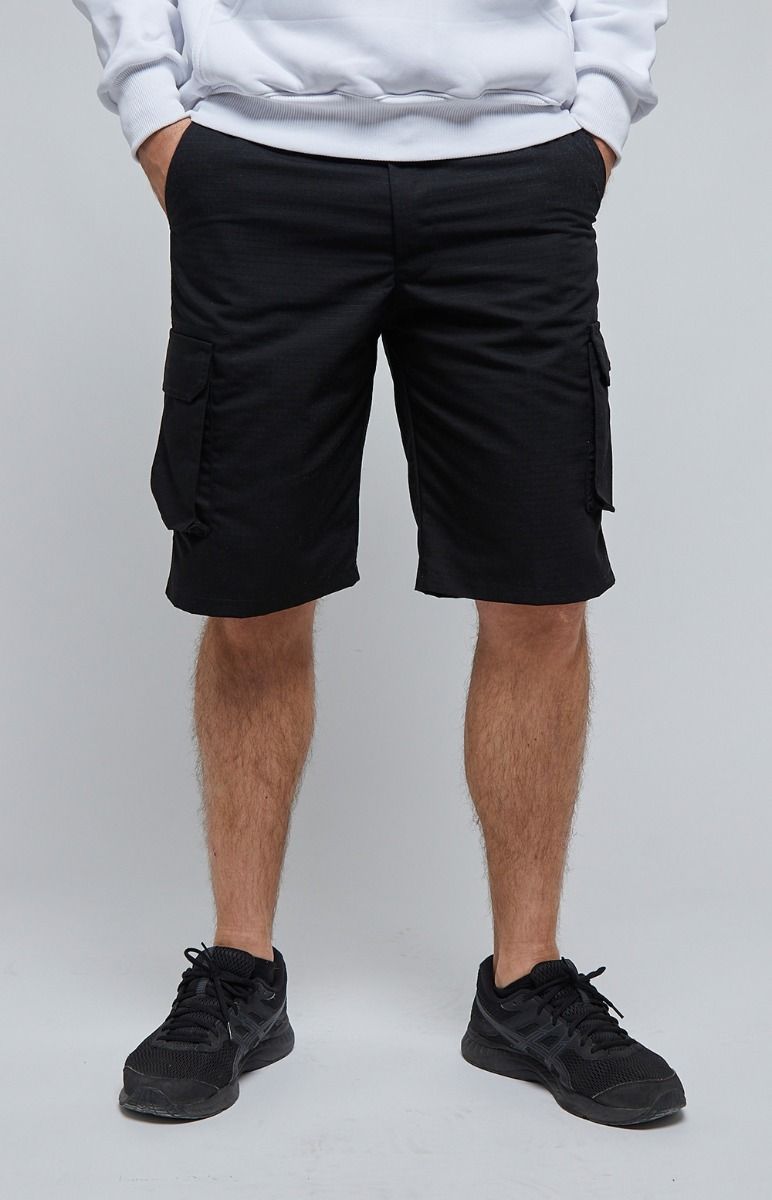 Cargo Shorts Ultras Streetwear Black