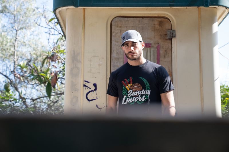 T-shirt "Sunday Lovers" Black