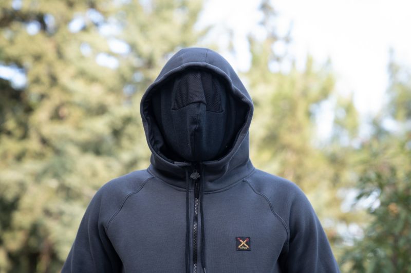 Serbian Fullface Jacket Dark Grey