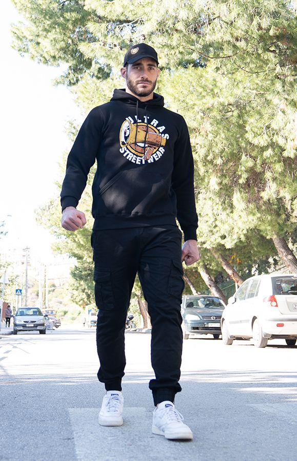 Hoodie "Loudspeaker" Black