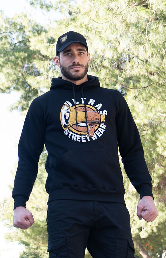Hoodie "Loudspeaker" Black