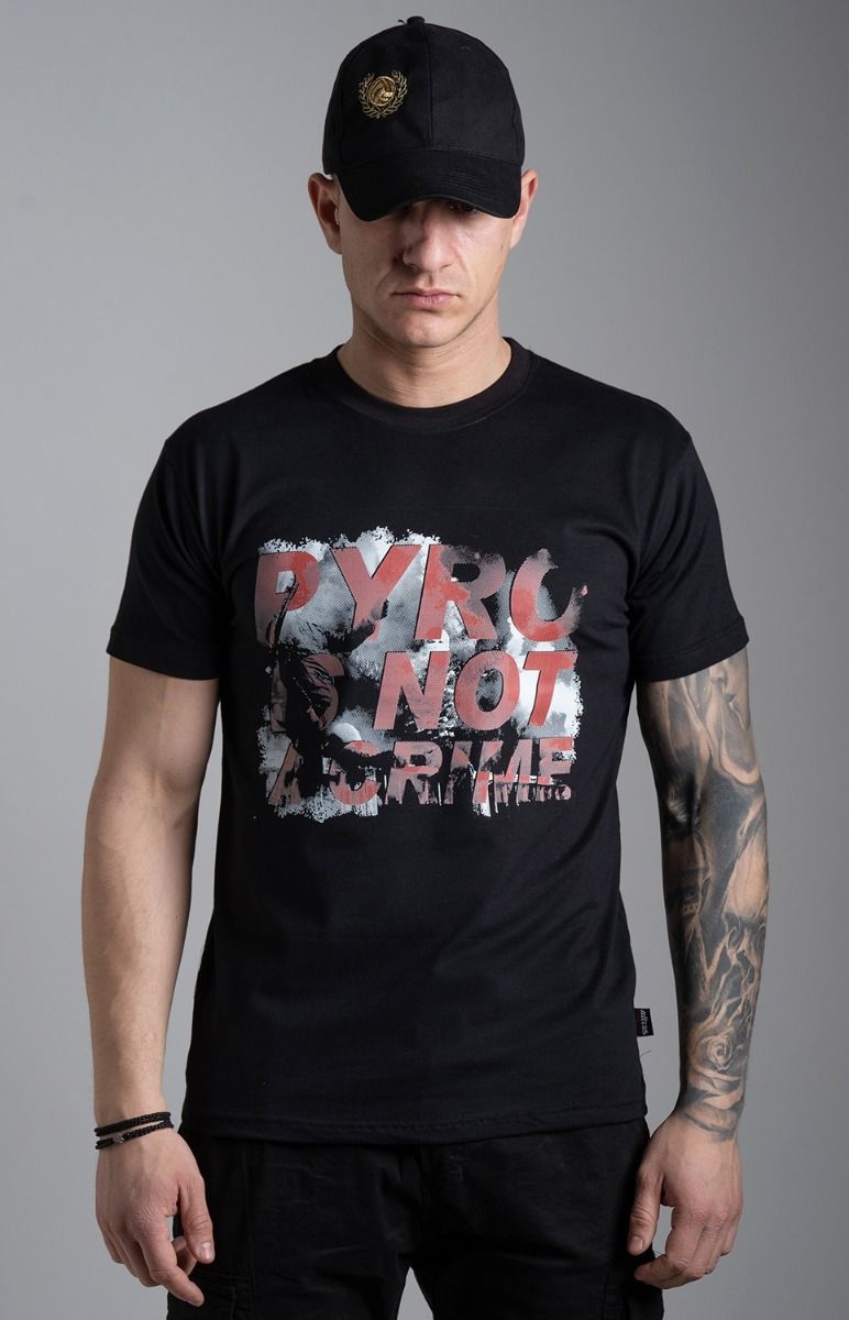 T-shirt "PYRO" Black