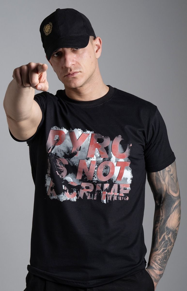 T-shirt "PYRO" Black