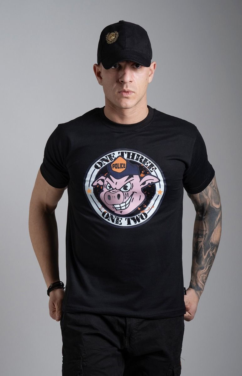 T-shirt "ACAB-PIG" Black