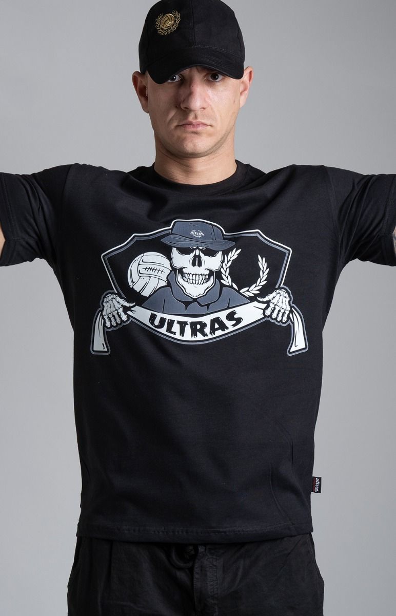 T-shirt "ULTRAS Skull Fan" Black