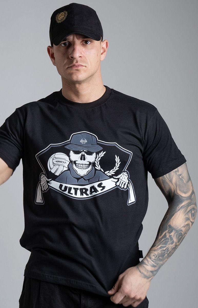 T-shirt "ULTRAS Skull Fan" Black