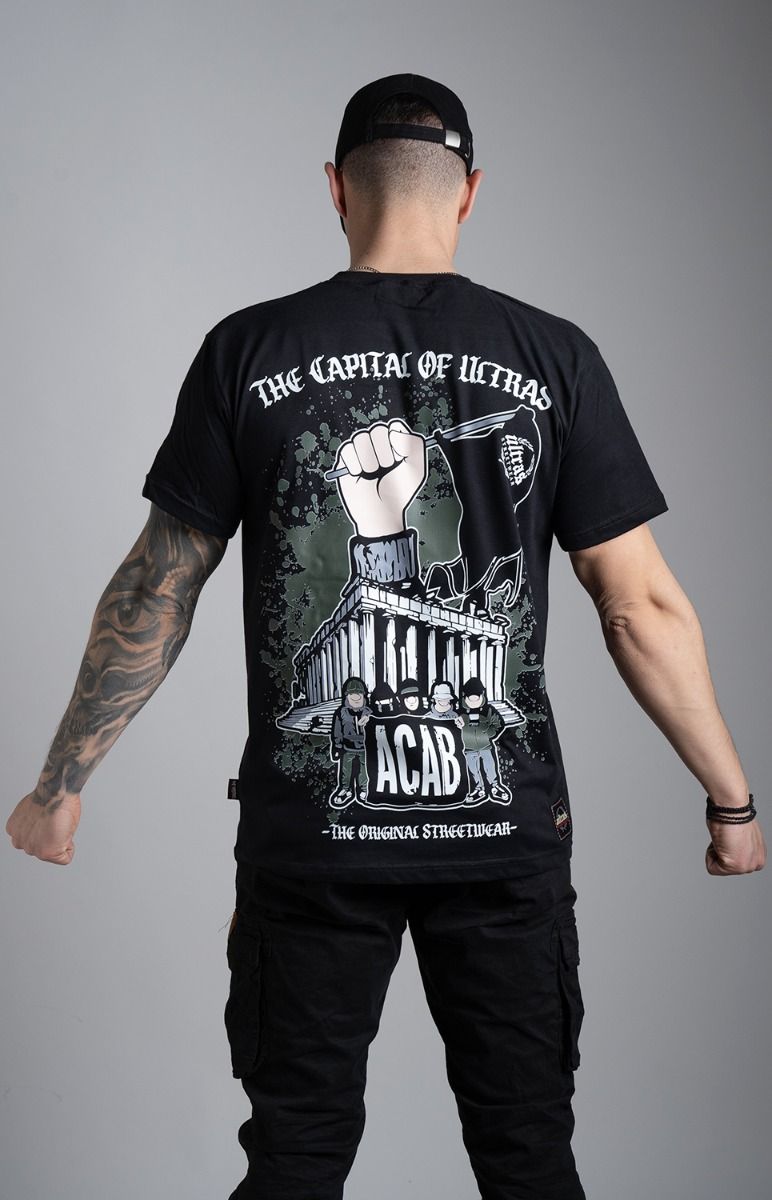 T-shirt "CAPITAL OF ULTRAS" Black
