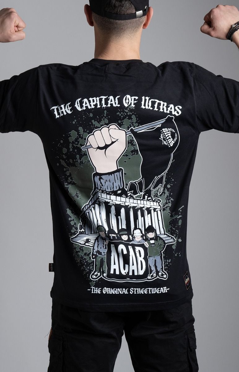 T-shirt "CAPITAL OF ULTRAS" Black