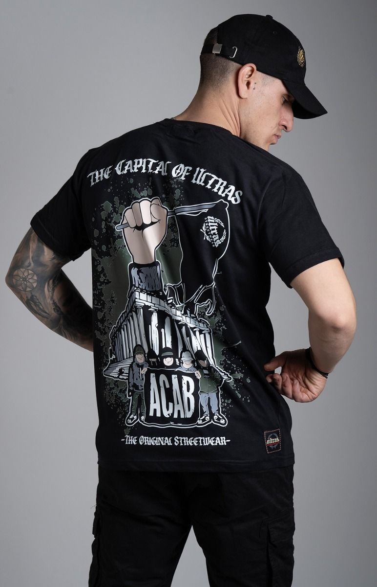 T-shirt "CAPITAL OF ULTRAS" Black