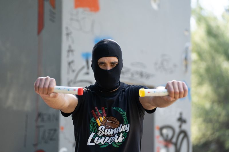 T-shirt "Sunday Lovers" Black