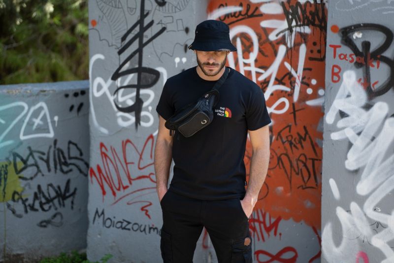 T-shirt "Ultras Face" Black