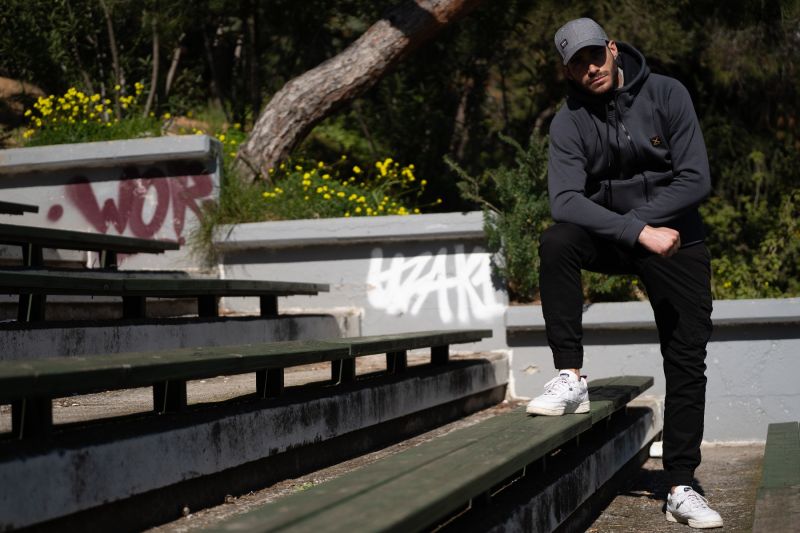Serbian Fullface Jacket Dark Grey