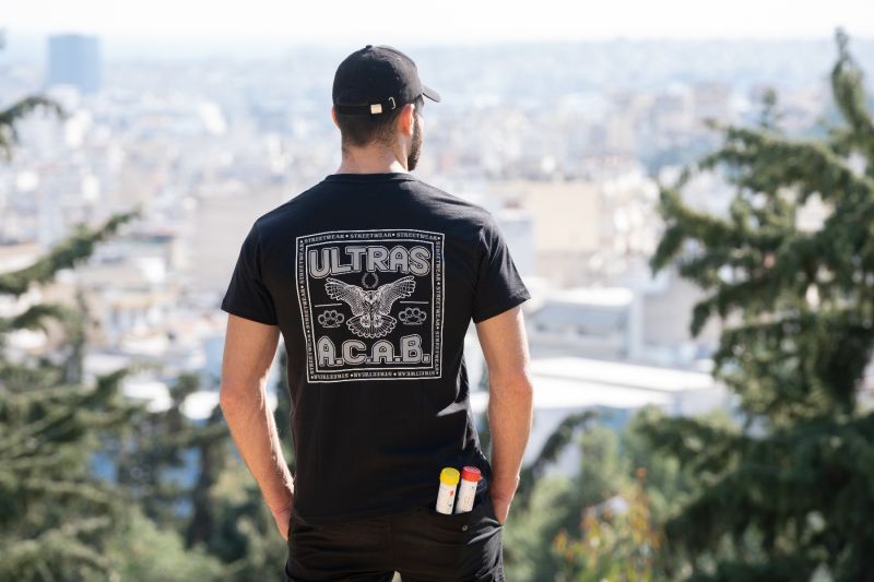 T-shirt "Ultras Owl" Black