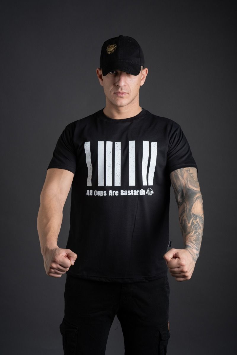 T-shirt "ACAB BARCODE" Black