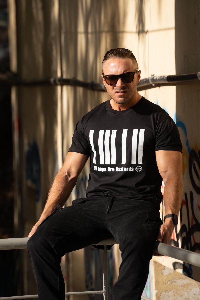 T-shirt "ACAB BARCODE" Black