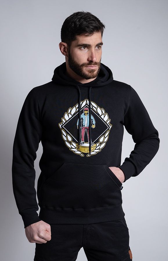 Hoodie "Subbuteo" Black