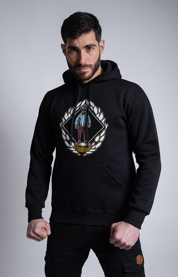 Hoodie "Subbuteo" Black