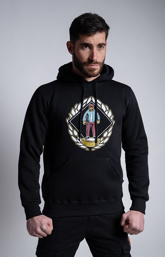 Hoodie "Subbuteo" Black