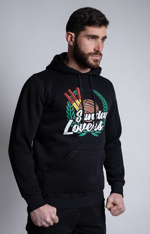 Hoodie "Sunday Lovers" Black 