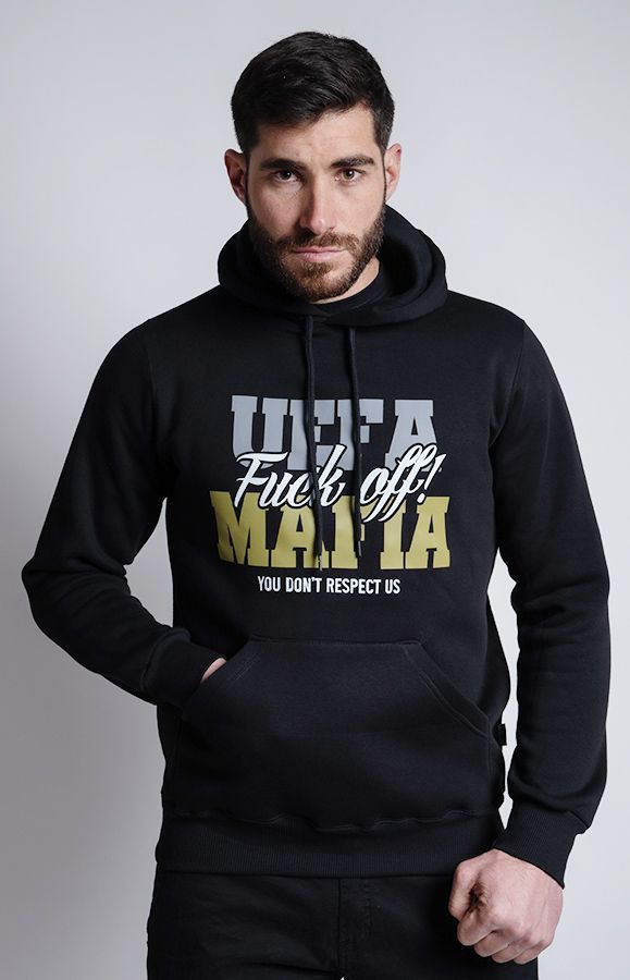 Hoodie "Uefa Mafia" Black 
