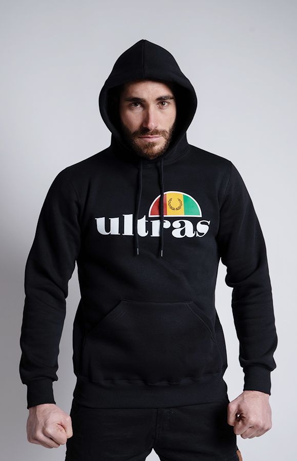 Hoodie "Ultras Reggae " Black 