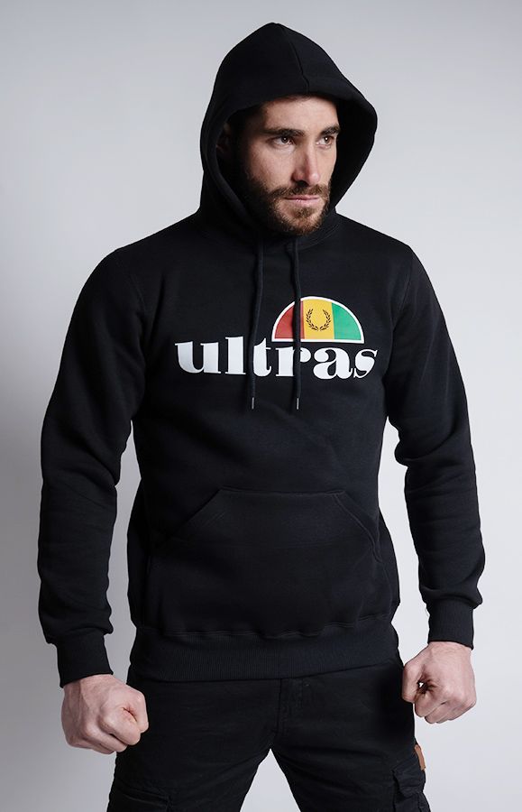 Hoodie "Ultras Reggae " Black 