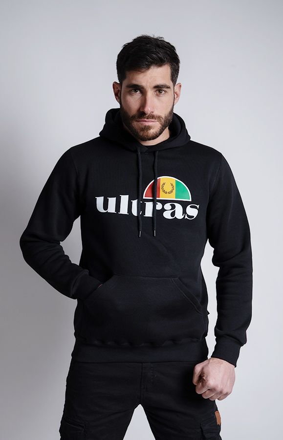 Hoodie "Ultras Reggae " Black 