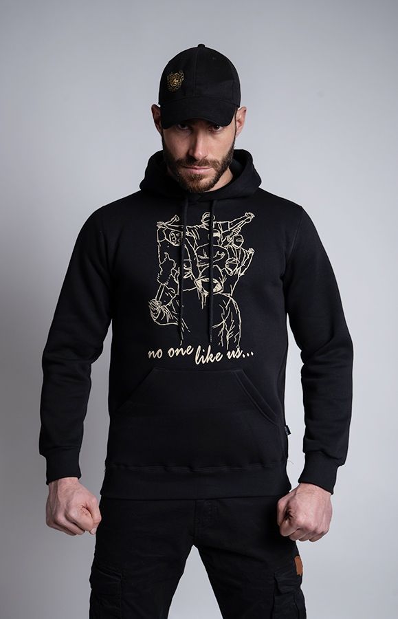 Hoodie "No One Like Us" Black