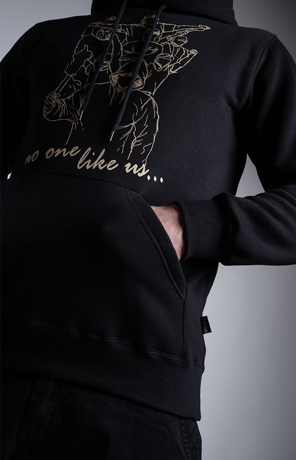 Hoodie "No One Like Us" Black