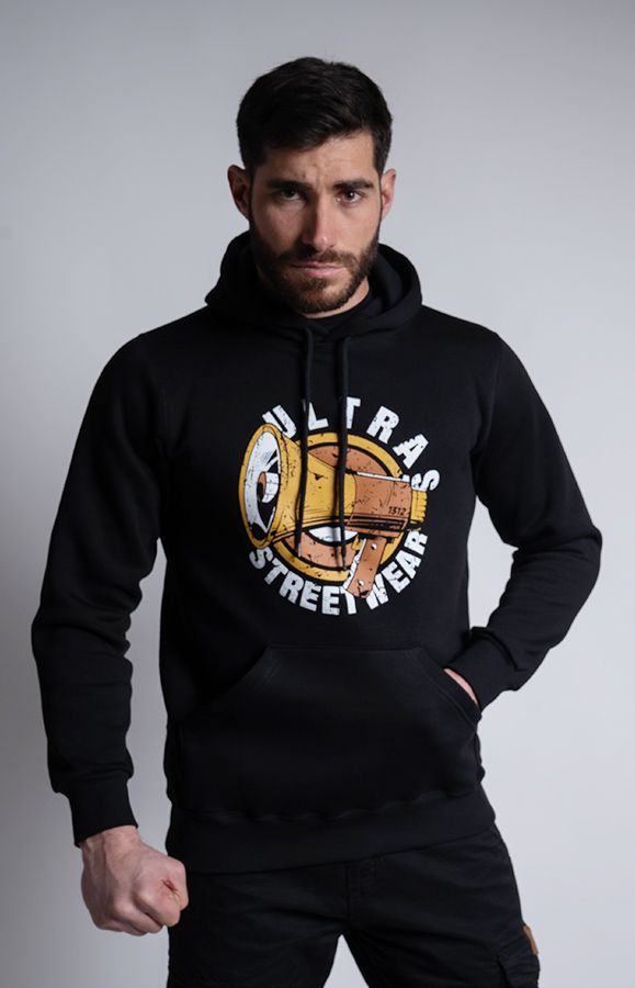 Hoodie "Loudspeaker" Black