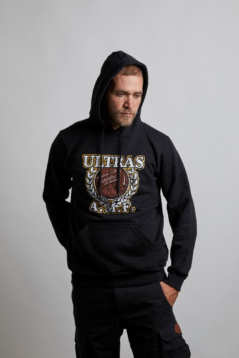 Hoodie "Ultras A.M.F." Black