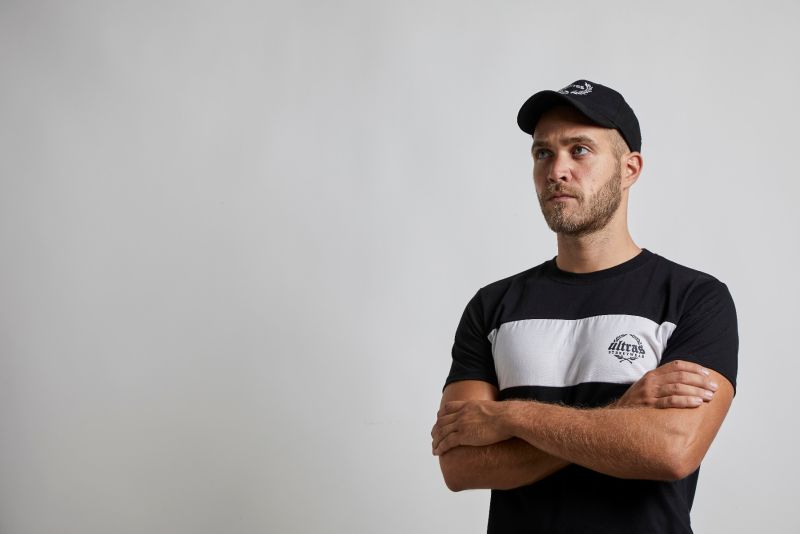 T-shirt White Stripe