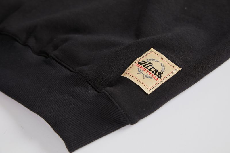 Hoodie Ultras Streetwear Black n' Black