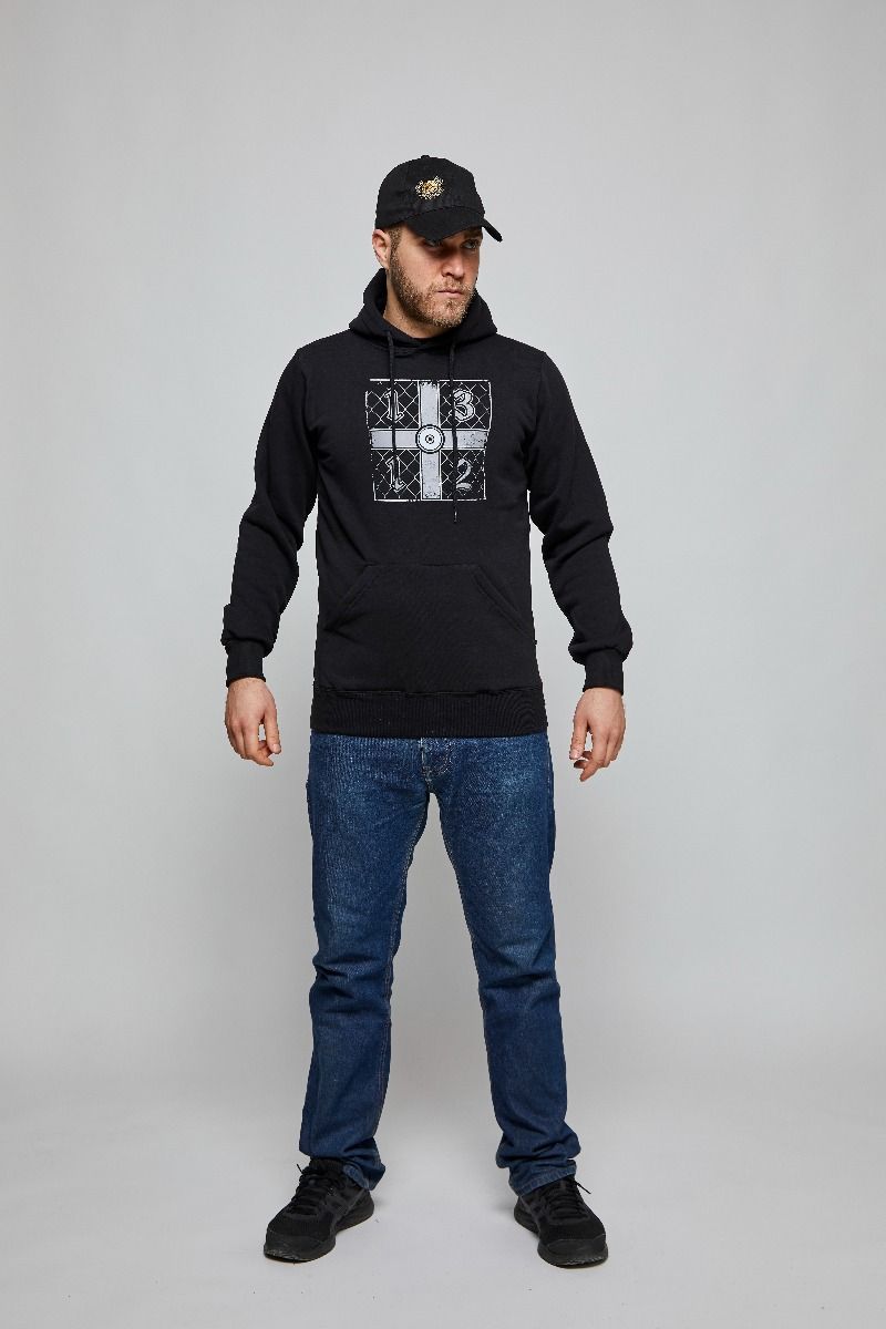 Hoodie "Cage 1312" Black