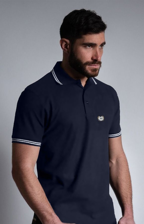 Casual Polo Navy Laurel