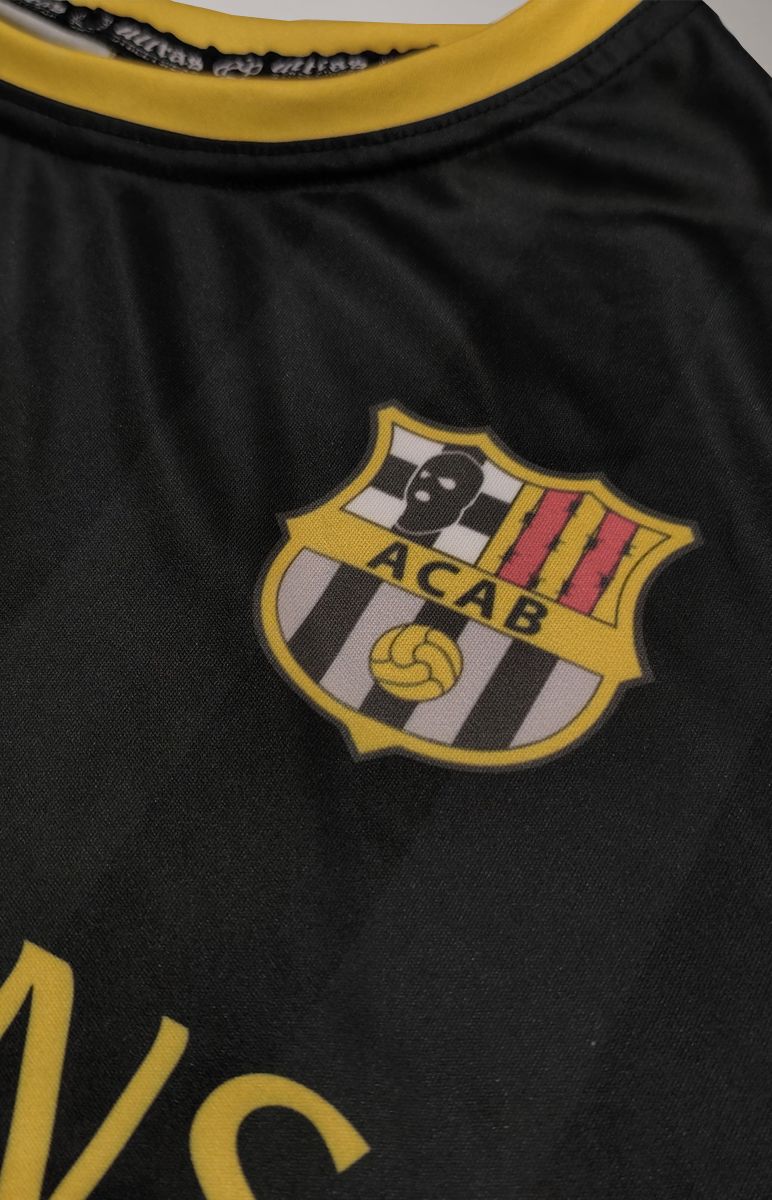Jersey "Against All" Black - Grey