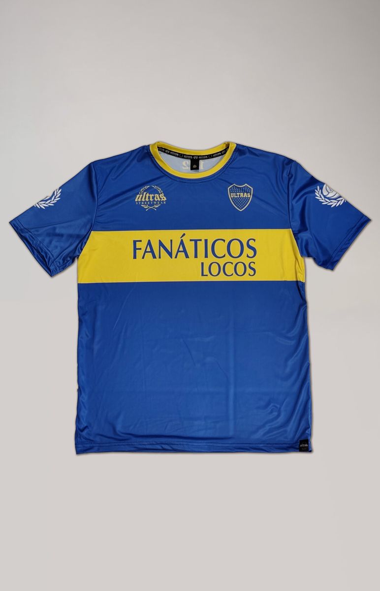 Jersey "Fanaticos Locos" Blue - Yellow