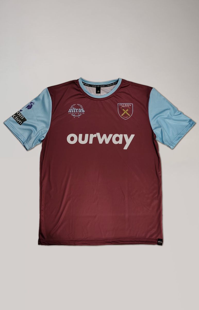 Jersey "Our Way" Blue - Burgundy
