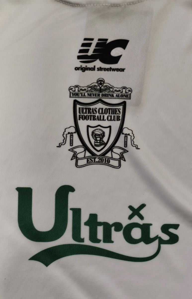 Jersey "You 'll never drink alone" Green - White
