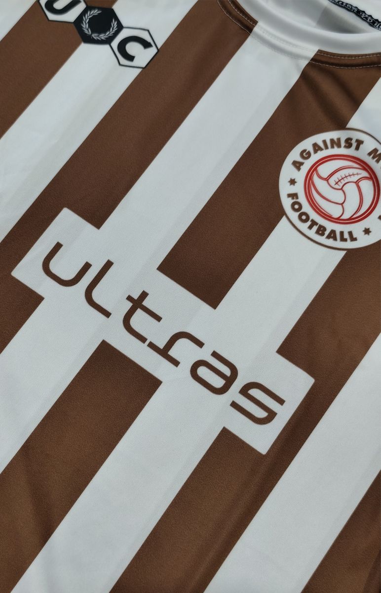Jersey "Old Style Ultras" Brown - White