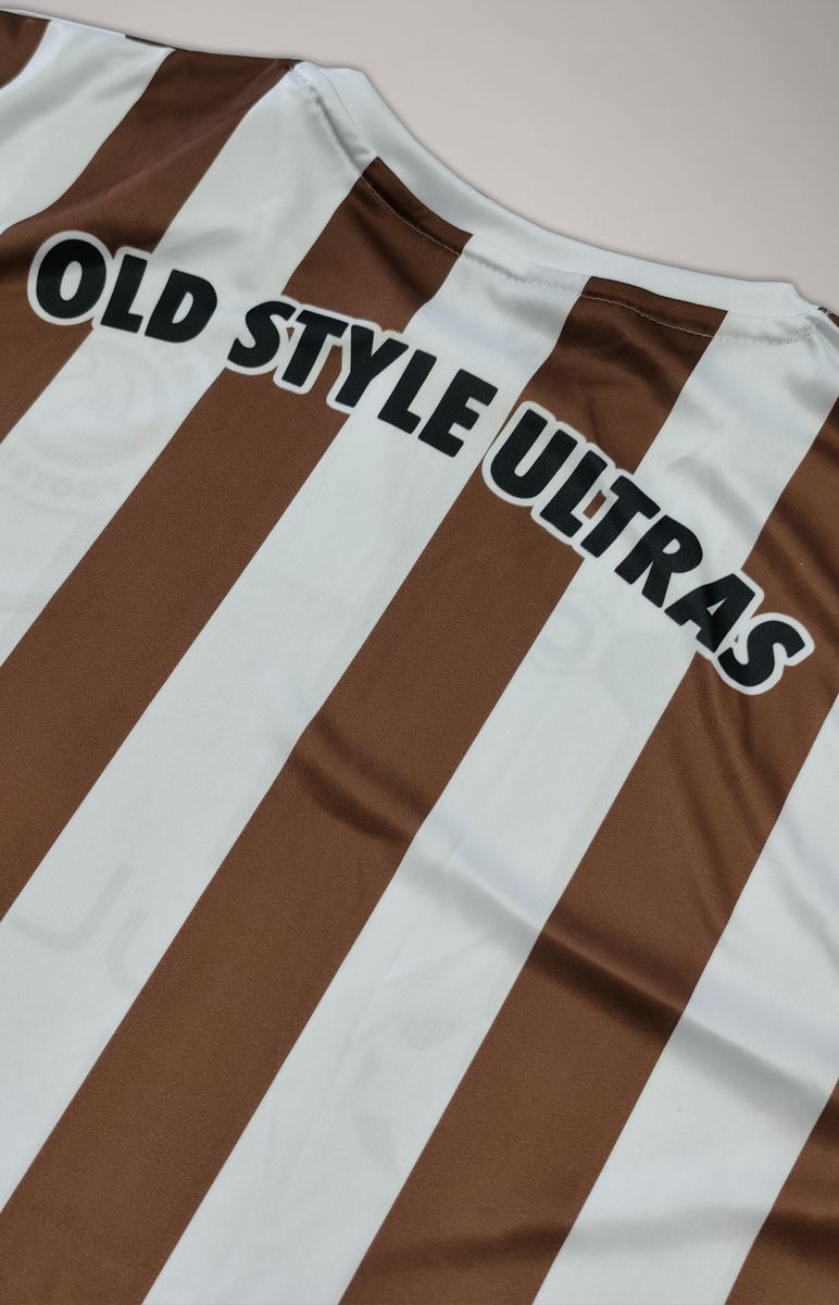 Jersey "Old Style Ultras" Brown - White