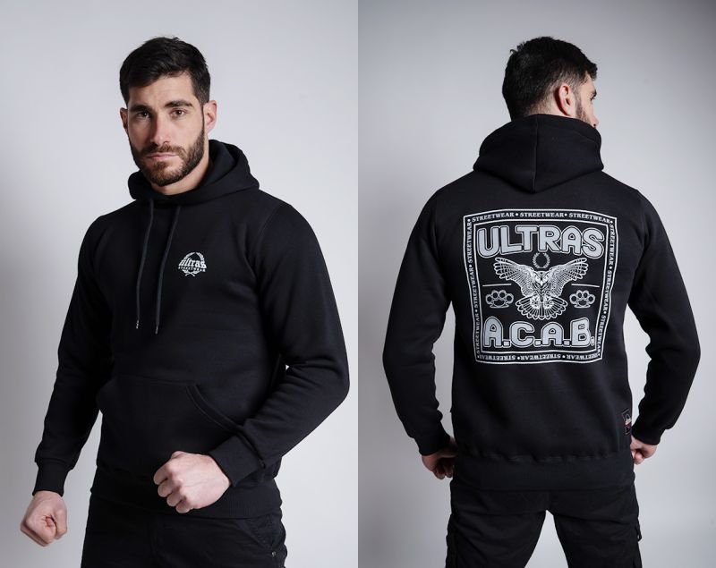Hoodie "Ultras Owl" Black 