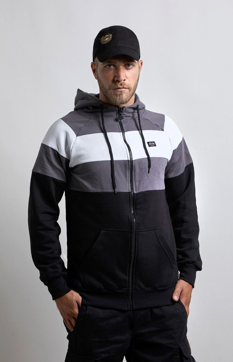 Stripped Jacket Grey