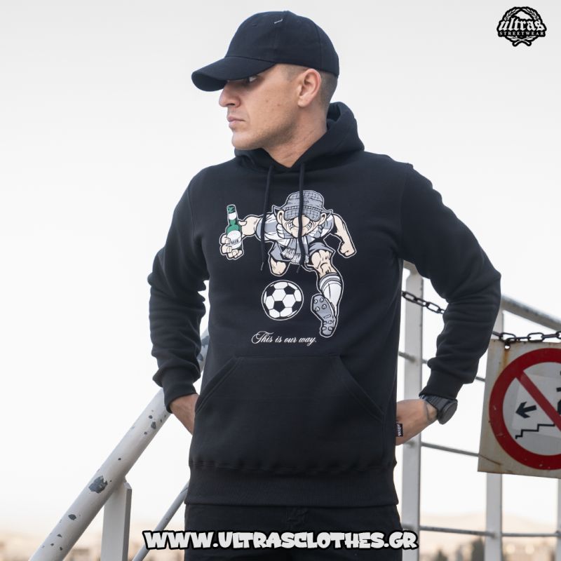Hoodie "This is our way" Black