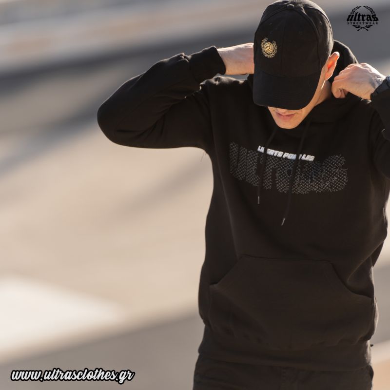 Hoodie "Liberte" Black