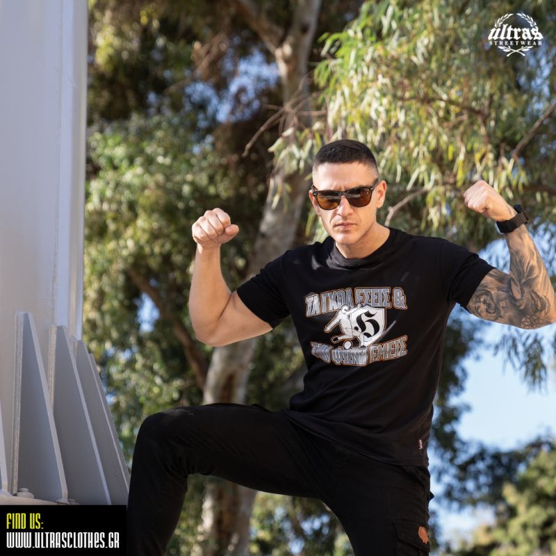 T-shirt "GOAL-VOICE" Black