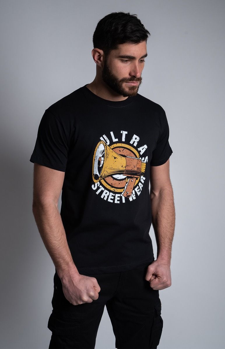 T-shirt "Loudspeaker" Black