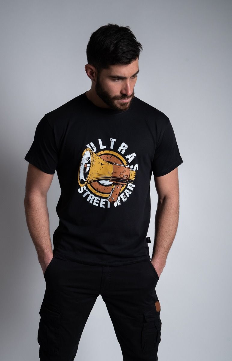 T-shirt "Loudspeaker" Black