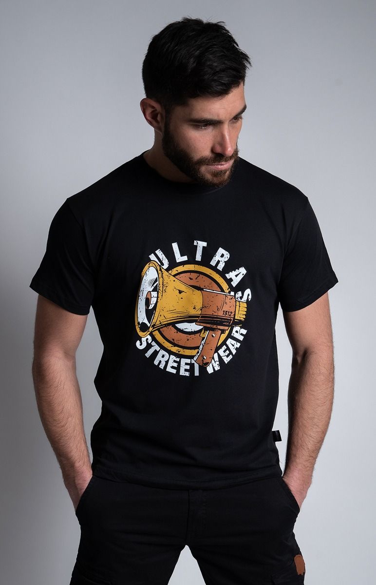 T-shirt "Loudspeaker" Black